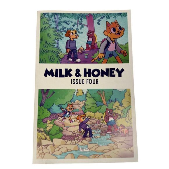 Milk & Honey Comics Issue Four New with Defect - Picture 1 of 4